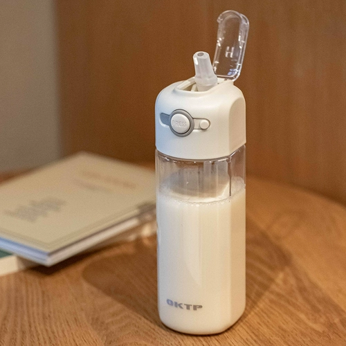 Пластиковая высококачественная портативная трубочка со стаканом для школьников для молодой матери