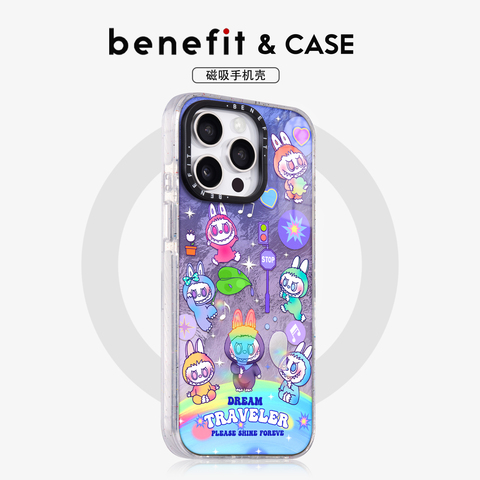 Labubu Dream Traveler Cute Pro/Plus/Max/Air – 17, 16, 15, 14, 13 iPhone Case