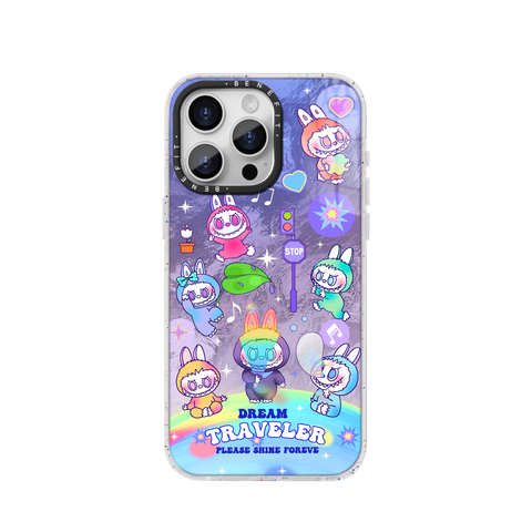 Labubu Dream Traveler Cute Pro/Plus/Max/Air – 17, 16, 15, 14, 13 iPhone Case