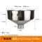 Phễu nhựa Phễu inox 304 có bộ lọc Phễu PP nhựa Phễu phòng thí nghiệm Phễu hình tam giác kháng axit và kiềm lớn miệng hẹp miệng rộng rò rỉ dầu Đóng gói lại nhỏ bổ sung chất lỏng Phễu lớn dep mang trong nha