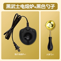 Четвертая генерационная прямая заглушка -в электрической печи+деревянная ложка (черный воин)