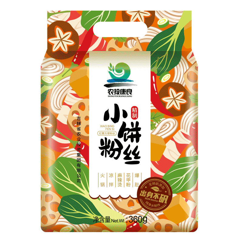 农投康良 红薯粉 小饼粉丝 360g