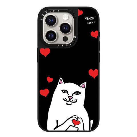 Ripndip Lord Nermal Devil Cat Alien iPhone Case