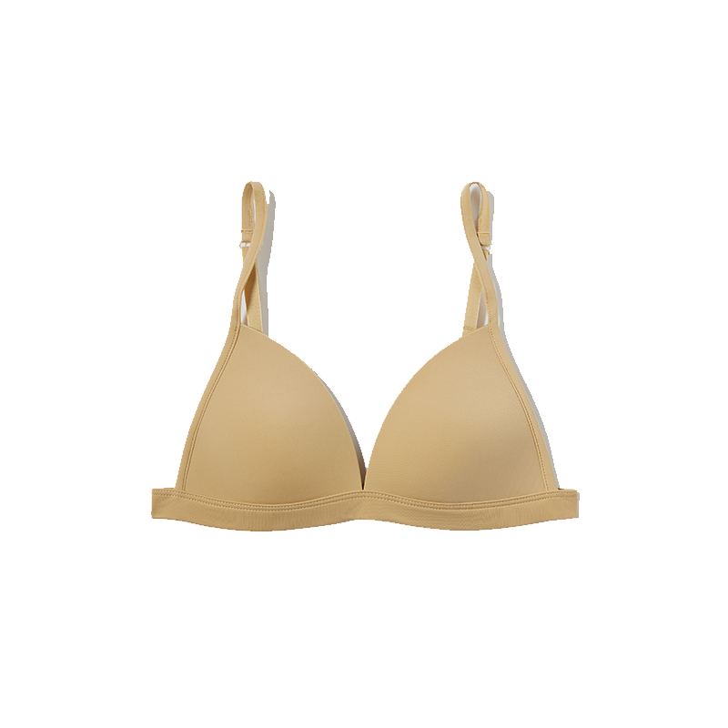 TWOPIECE深V法式三角杯内衣女复古1595无钢圈美背舒适文胸 TWOPIECE深V法式三角杯内衣女复古1595无钢圈美背舒适文胸