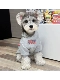 Серый [Tide Dog Sweater осенью и зимой плюс бархат]