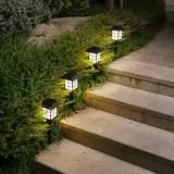 Светодиодная лампочка на солнечной энергии для беседки, дорожные садовые фонари, светильник