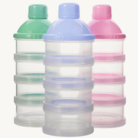 Milk Powder Dispenser Baby Accessories Plastic Storage Box