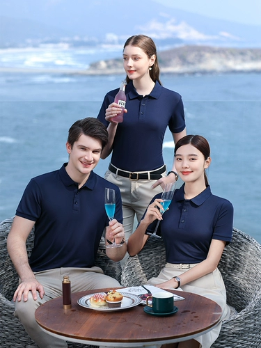 Футболка с коротким рукавом для работы, футболка polo, с вышивкой, с печатью вашего логотипа, делается под заказ