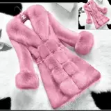 Модная элегантная куртка, увеличенная толщина