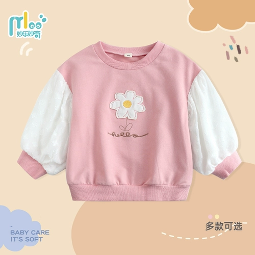 Весенняя толстовка, приятный телу лонгслив, детская футболка, в западном стиле