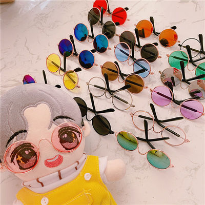 taobao agent Baby glasses cotton dolls small accessories 20 cm EXO doll shoes star doll replacement supplies
