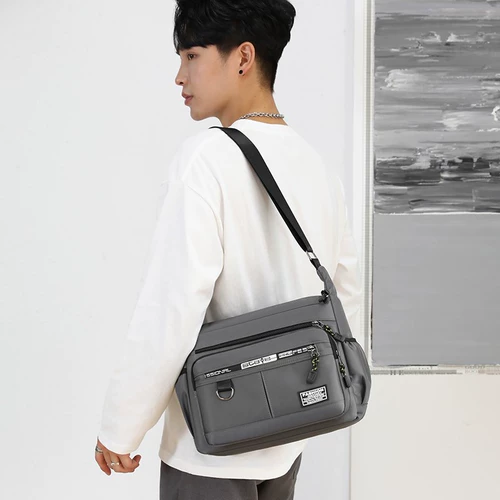 Вместительная и большая сумка на одно плечо, износостойкая водонепроницаемая сумка, мужской рюкзак для отдыха