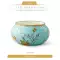 Yongfengyuan Hồ Tây bát phủ màu xanh/ấm trà/cốc công bằng/bộ lọc trà bộ trà gốm bao bì an toàn bộ ấm chén pha trà đẹp Trà sứ