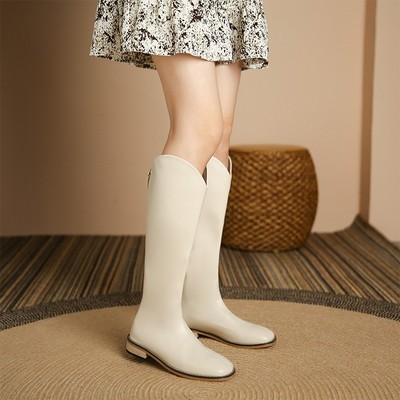 taobao agent High elastic high boots, fitted, internet celebrity