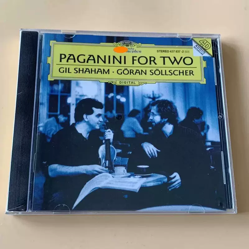 Паганини Скрипка и гитара дуэт Шахам Солшер CD Классическая скрипка CD