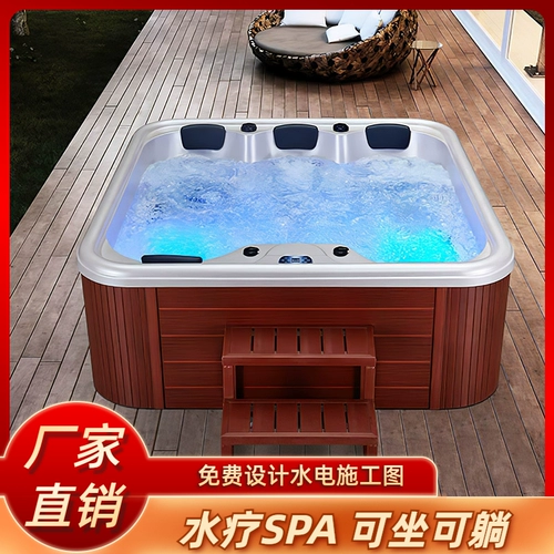 На открытом воздухе большой серфинг массаж ванна отель