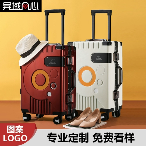 Универсальный чемодан подходит для мужчин и женщин, 20 дюймов, делается под заказ, с печатью вашего логотипа