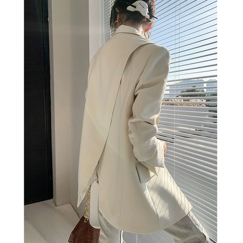 Осенний сексуальный пиджак классического кроя для отдыха, коллекция 2021, премиум класс, подходит для подростков