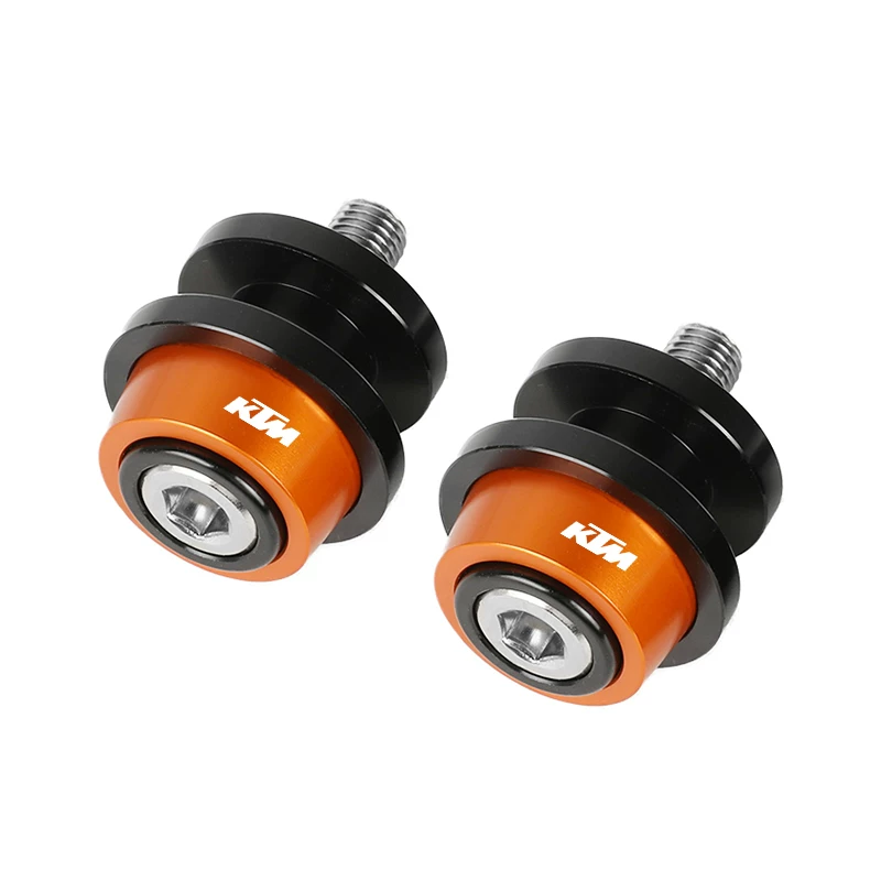 KTM 390 Duke swingarm spools orange 