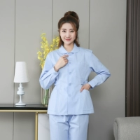 Синяя кукла, лонгслив, нарукавники, комплект, кукольный воротник