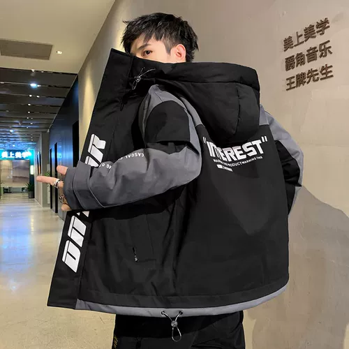 Tide, мужской демисезонный пуховик, куртка, 2022, увеличенная толщина