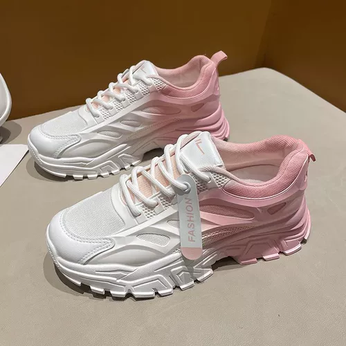 Летняя спортивная обувь на платформе для отдыха, коллекция 2022, европейский стиль, градиент