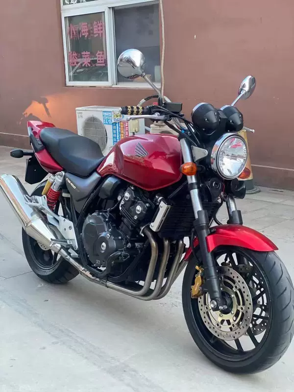 Импортированный Honda CB400 четырехцилиндровый тяжелый локомотив с водяным охлаждением 190 уличный мотоцикл, лошади 250C ретро большой объём мотоцикла