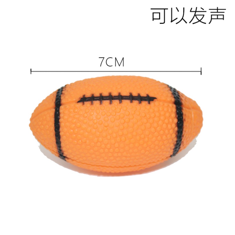 RugbyDog Toy ball poodle Molars large Miniature dog Bite resistance Rope puppy Frisbee Pet Supplies & Pet Tease Kitty Toys