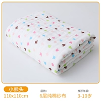 Шарф, с медвежатами, 110×110см