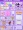 6色果冻蜡豪华版+猫爪&三丽鸥&流体熊模具+24格蜡粒+6章头+奶油胶咕卡-卡通手提箱紫色