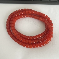 7a Southern Red Agate около 6x7 мм/5 штук