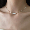 Жемчужное серебряное ожерелье из жемчуга Манхэ (40 + 5cm регулируемый)