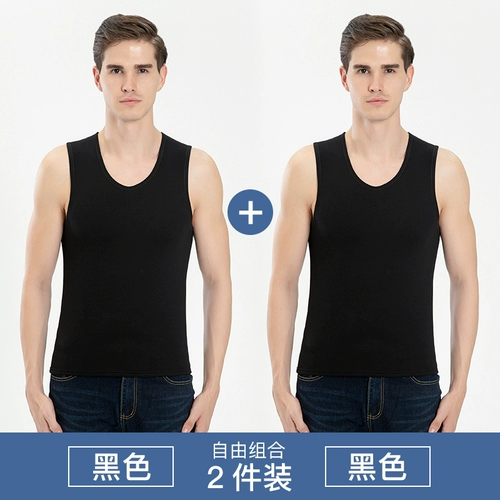 Мужской удерживающий тепло утепленный зимний жилет, базовое удерживающее тепло нижнее белье