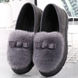 Удерживающие тепло тапочки, нескользящая обувь на платформе, туфли для беременных, мягкая подошва