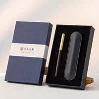 Подарочная коробка оливковой ручки Purple Sandalwood (кожа) поддерживает гравировку