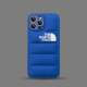 The North Face New Puffy Puffer Down Jacket Phone Cases Covers Trendy Fashionable iPhone 15, iPhone 14, iPhone 13, iPhone 12,