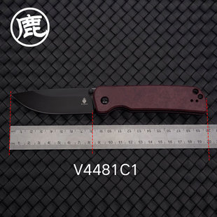 Kizer Kaize Escort.ki4481 на открытом воздухе оборудование ежедневно играть с портативный интенсивный путь карман карманный нож