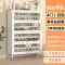 Lối vào nhà Tủ giày thép đặt sàn nhiều lớp chống bụi Giá để giày lối vào tủ giày kính dung tích lớn lưu trữ 