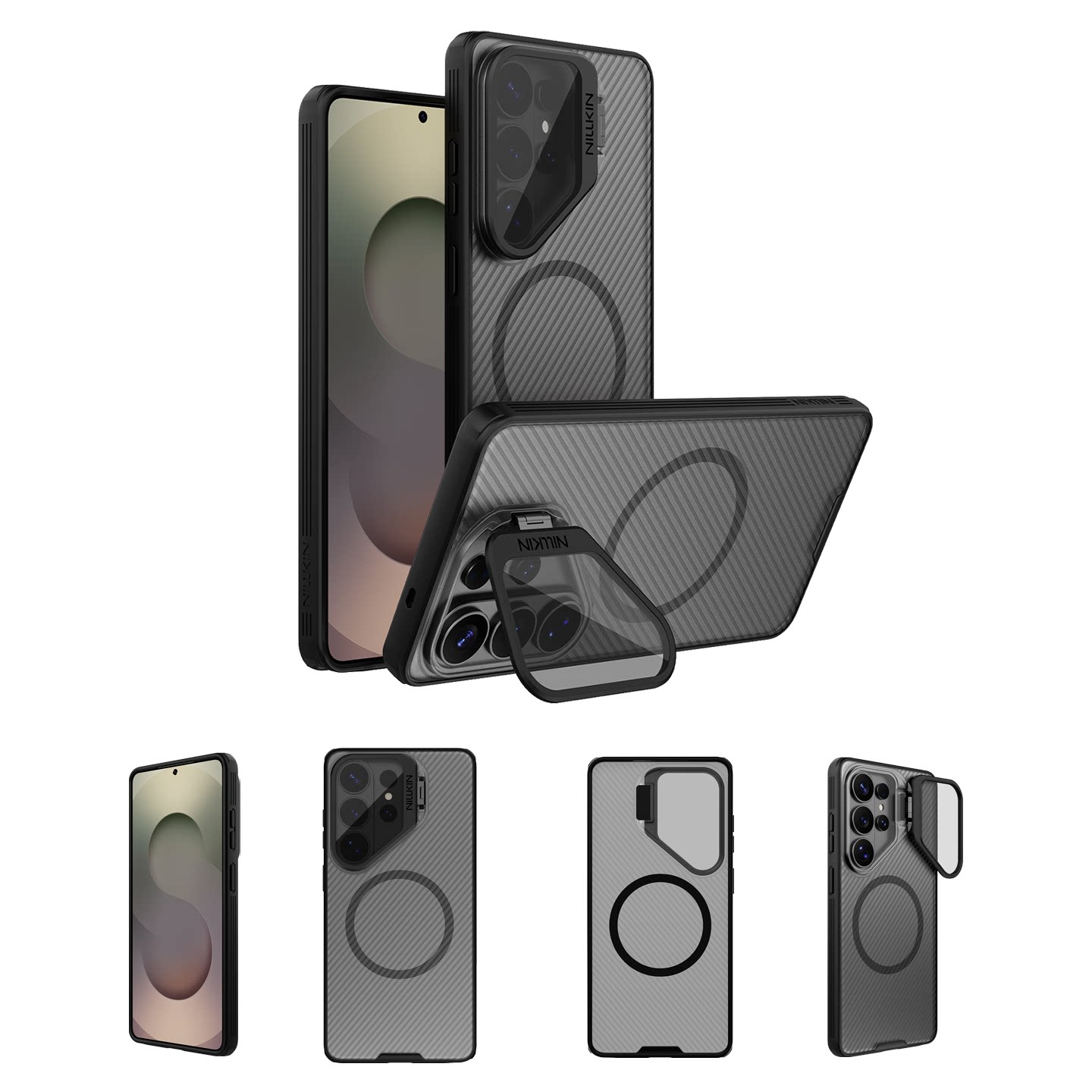 Carbon Fiber Diagonal Weave Samsung Phone Case