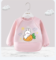 【С длинным рукавом】 Happy Rabbit Pink (водонепроницаемое на корпусе)