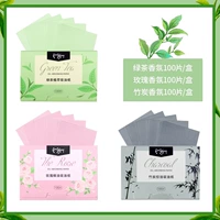 Зеленый чай+роза+бамбуковый уголь [300 300 штук в общей сложности]