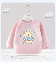 【С длинным рукавом】 Ник медведь розовый (водонепроницаемое на корпусе)