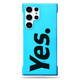 YES Phone Cases Covers Minimal Matte Hard Case Galaxy S24, Galaxy S24 Plus, Galaxy S24 Ultra, Galaxy S23, Galaxy S23 Plus, Galaxy S23 Ultra, Galaxy S22, Galaxy S22 Plus, Galaxy S22 Ultra,