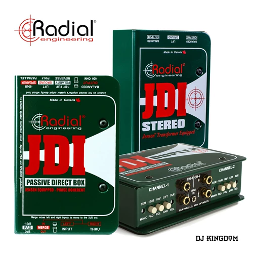 Радиальная JDI стерео дуплексная огненная трубка pz di guitarian non -box