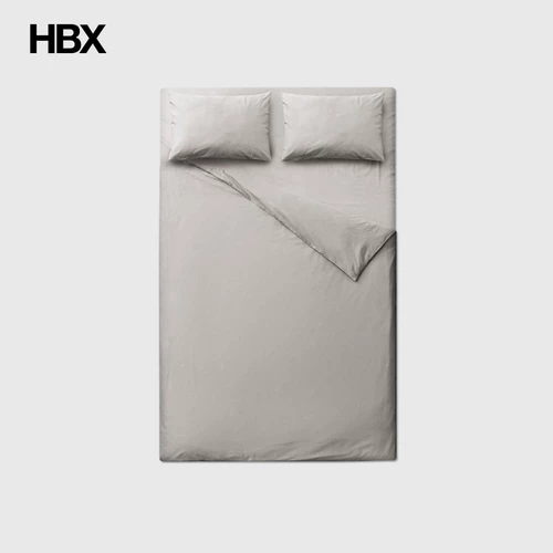 Rickerer Cotton One Set -concrete (светло -серый) комплект постельных принадлежностей HBX