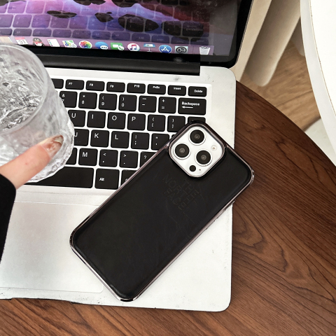 Black — The North Face New Luxury High End Premium Plus/Pro/Max – 16, 15, 14, 13, 12 iPhone Case