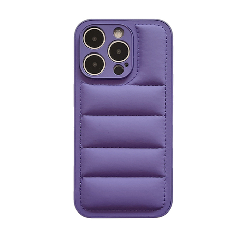 Plain Puffy Puffer Down Jacket Plus/Pro/Max – 16, 15, 14, 13 iPhone Case