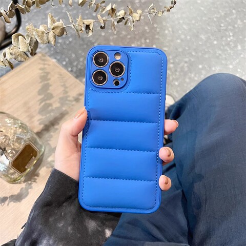 Plain Puffy Puffer Down Jacket Plus/Pro/Max – 16, 15, 14, 13 iPhone Case