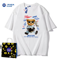 【4件69】NASA短袖t恤短袖夏季情侣装