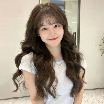 taobao agent Wig, curly helmet, wavy lifelike hair locks made from real hair, adds volume